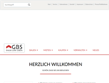 Tablet Screenshot of gbs-sls.de